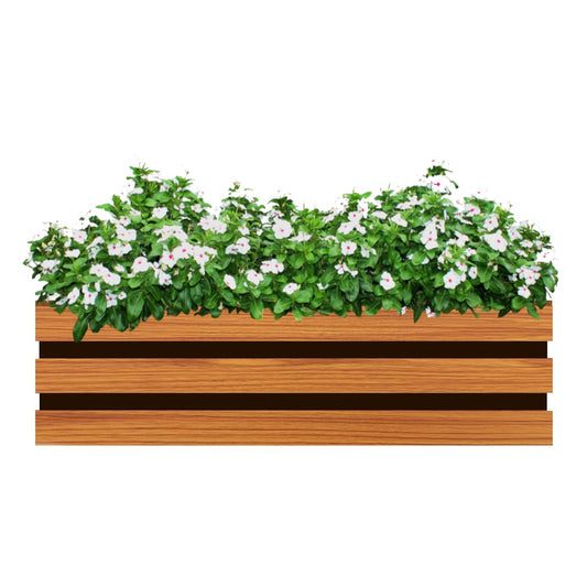 Brio - Wooden Planter Box - Wooden texture