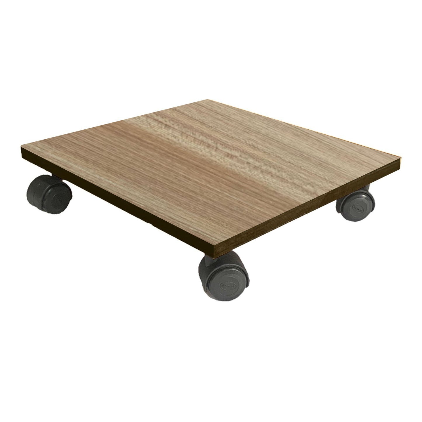 Noxa - Wooden Pot Trolley - Oak Texture