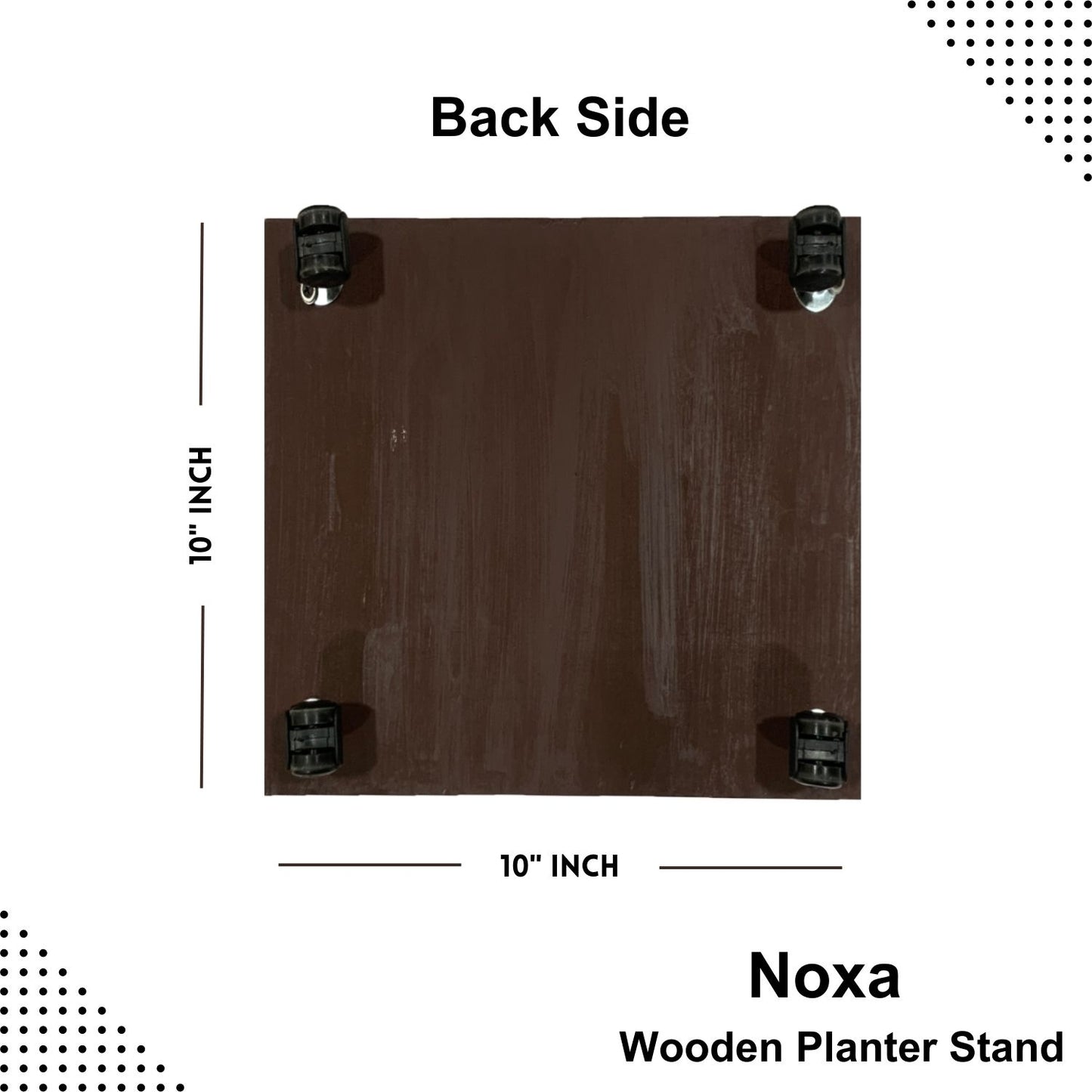 Noxa - Wooden Pot Trolley