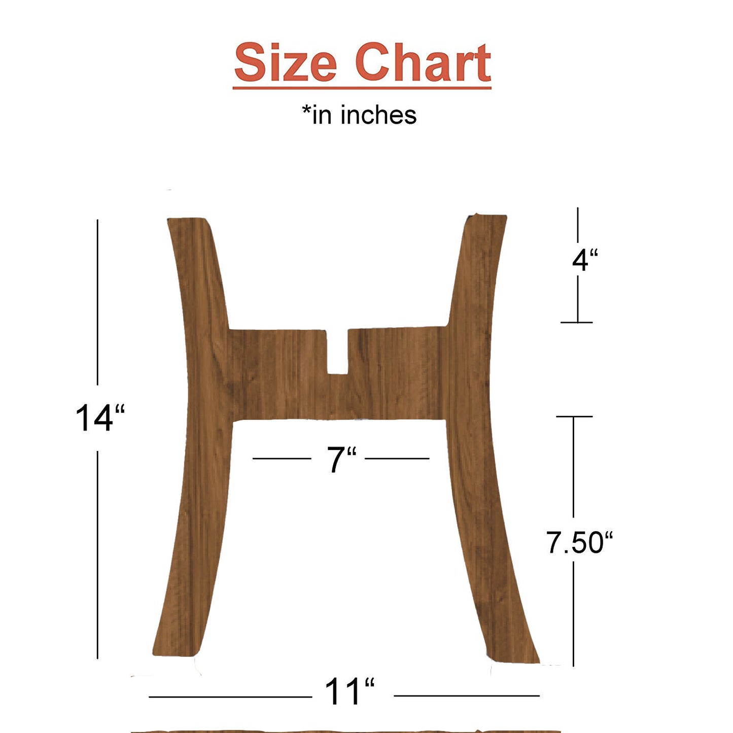 Flux - Wooden Pot Stand (Wooden Texture)